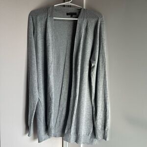 Stitch Fix‎ Love Ellie Gray Open Front Cardigan Sweater